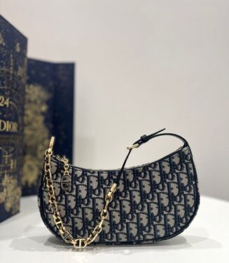 Christian Dior Blue Oblique